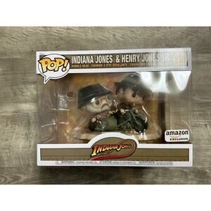 Funko Pop! Super Deluxe Indiana Jones & Henry Jones Sr. Ride